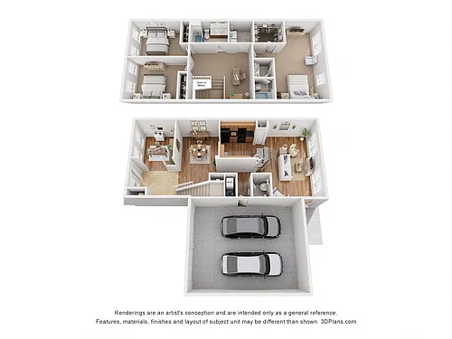 Floor plan Kingston Twin Home