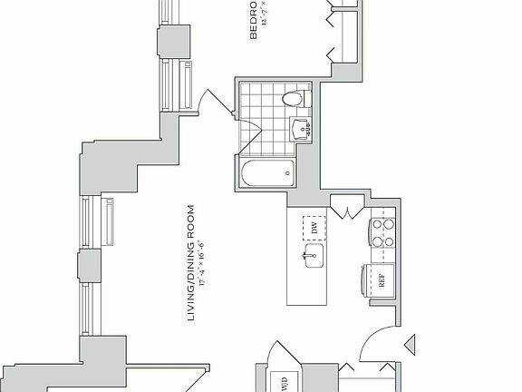 2nd image of 70 Pine St APT 4104