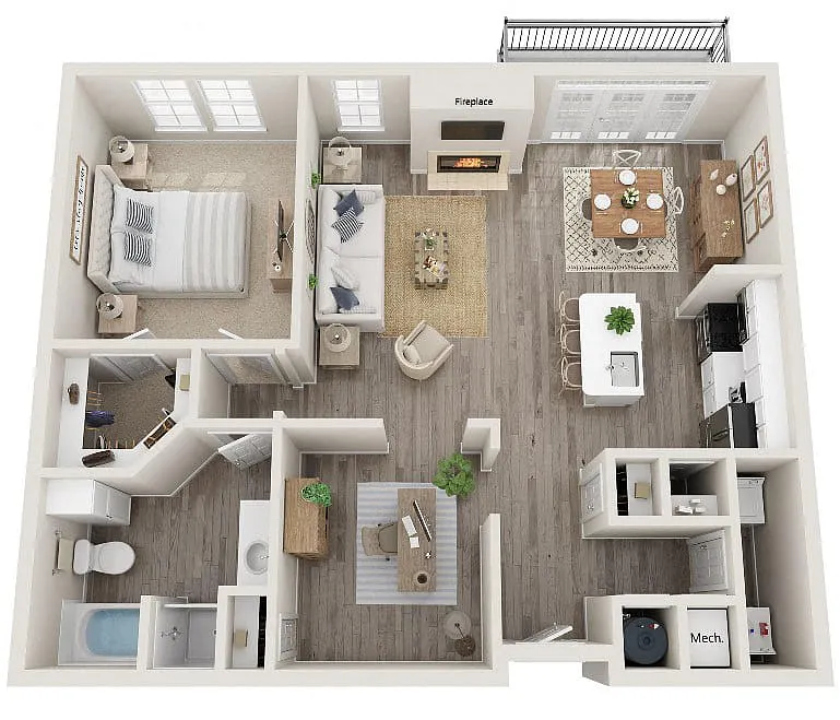 Floor plan Ashes