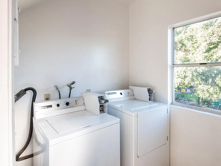 Laundry in building
