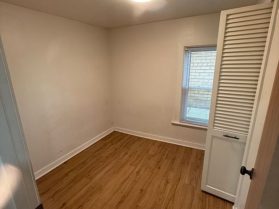 walk-in closet + first bedroom