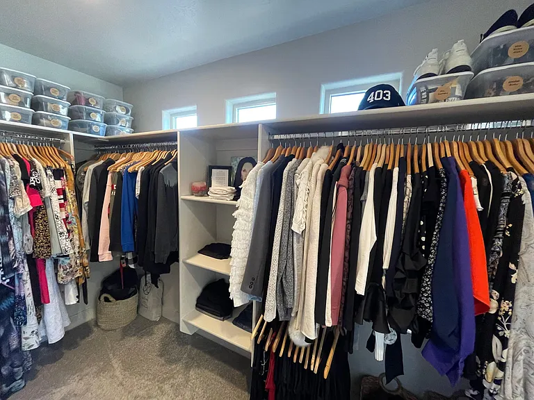 Master closet
