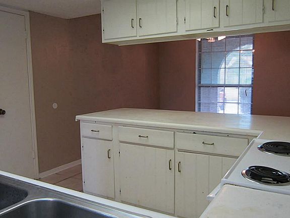 Kitchen is open to the dining room.