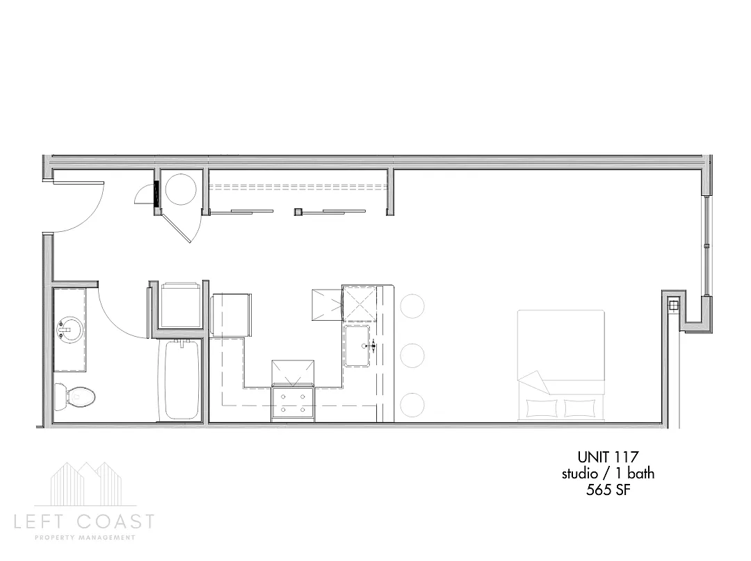 Floor plan The Cameo 117