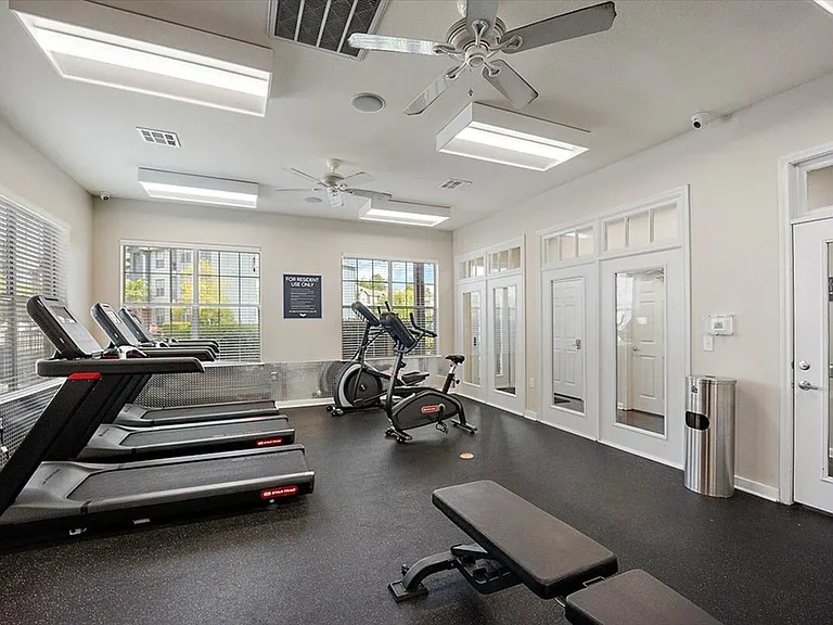 Achieve Your Fitness Goals in the State-of-the-Art Fitness Center at Eagle Flatts Apartments in Hattiesburg