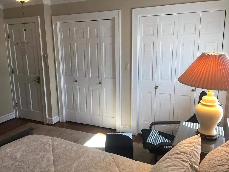 Two large oversized closets!