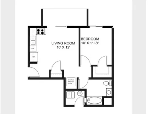 Floor plan PA1