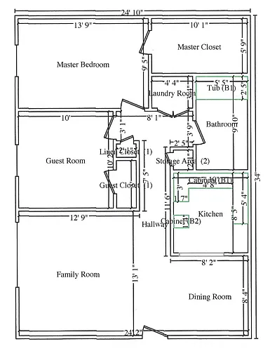 Floor plan 403