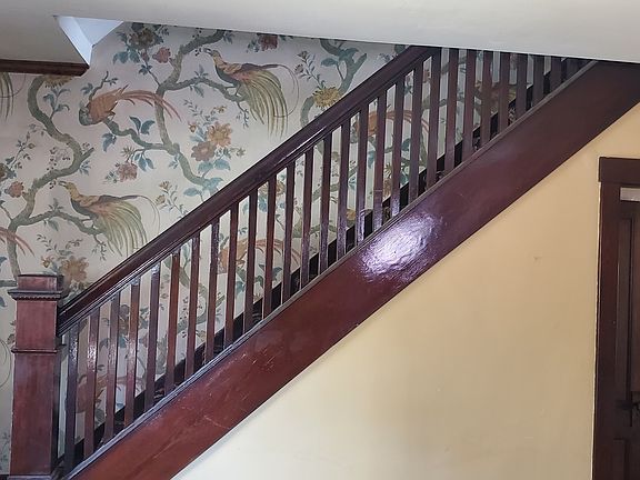 staircase to 2nd floor
