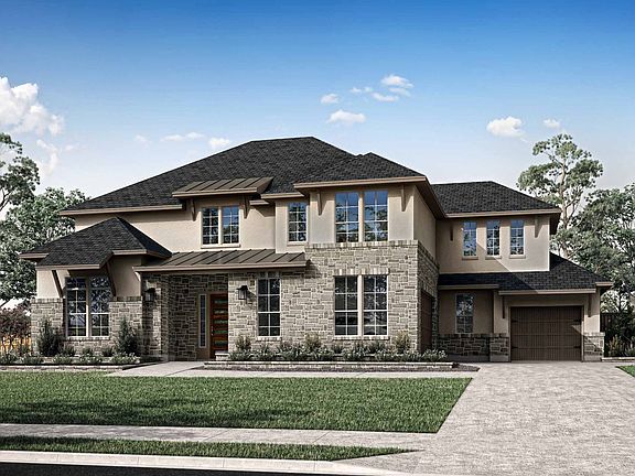 Representative Only Verona plan Elevation E