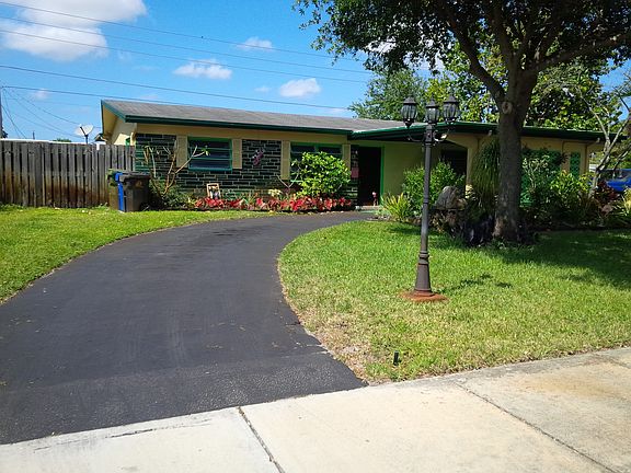 The main driveway