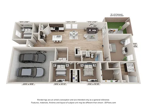 Floor plan 4X2A
