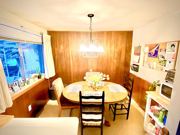Dining room, attached to the kitchen (unit is for rent unfurnished).