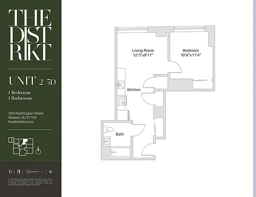 Floor plan D1