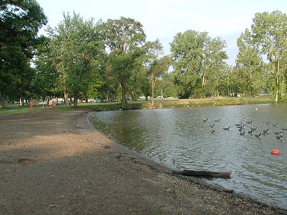 Swimming beach 