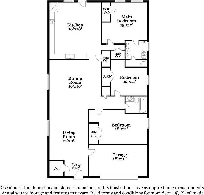 3 bed, 2.0 bath, 1653 sqft, $2,155 — Photo 2