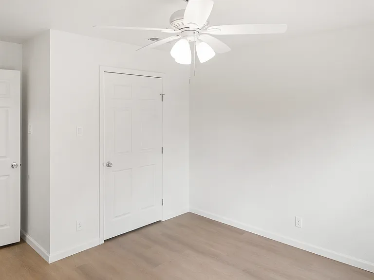 Bedrooms have large closets