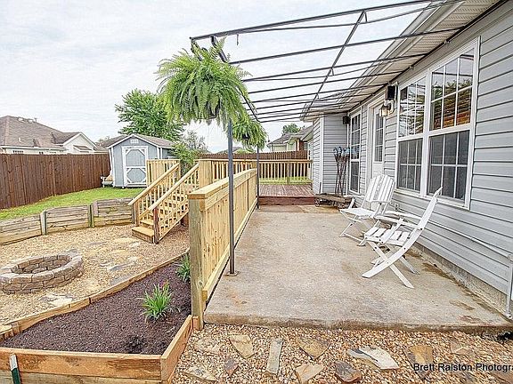 Covered patio area optional tarp