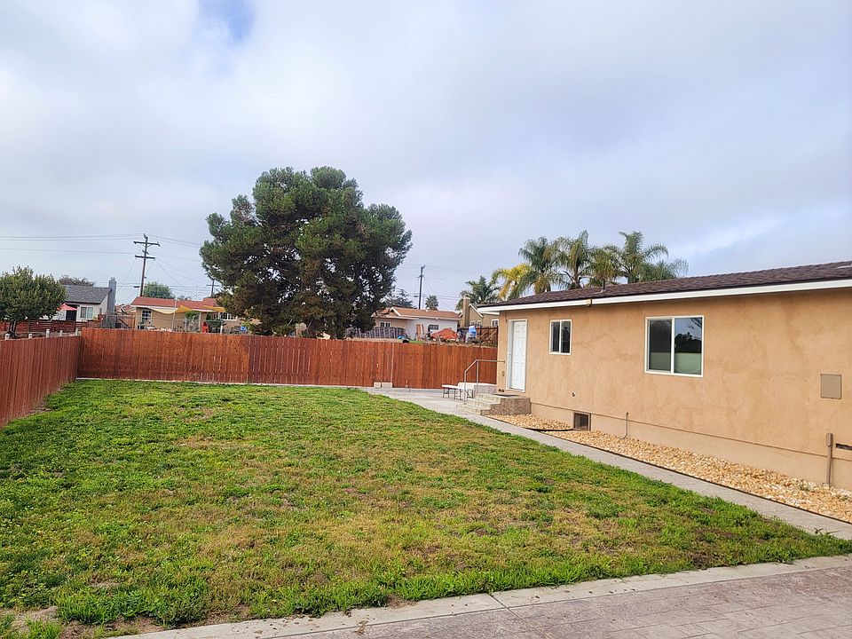 front yard for you, back yard for the front house (shared)
