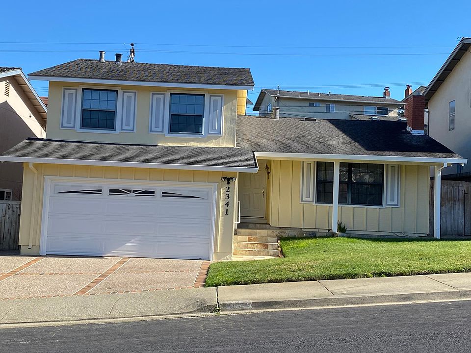 Freshly painted house at 2341 Donegal Avenue, SSF.