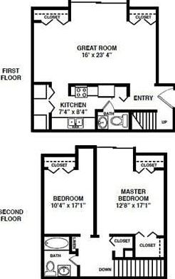 2nd image of 6205 N Hills Dr APT F