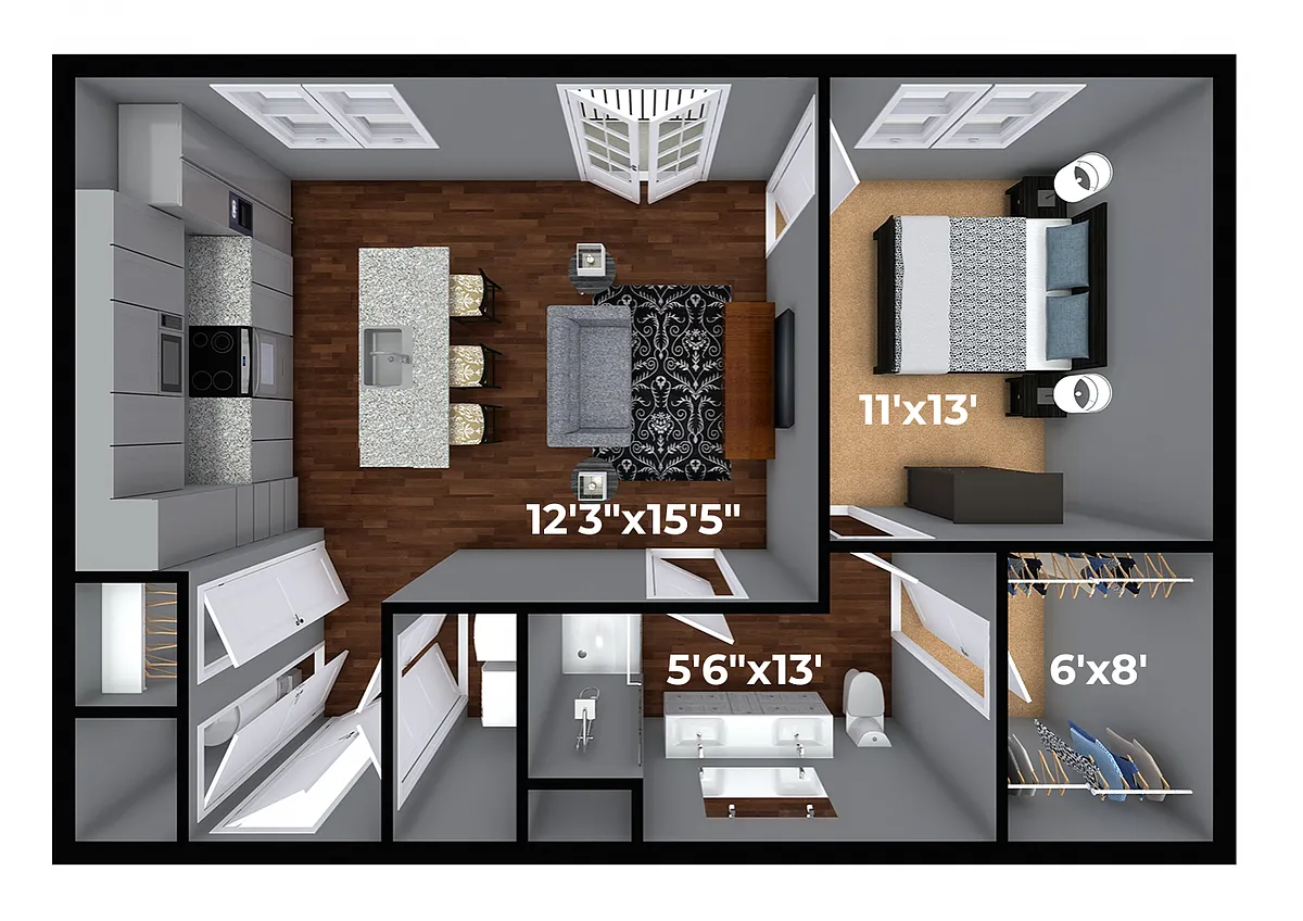 Floor plan The Central