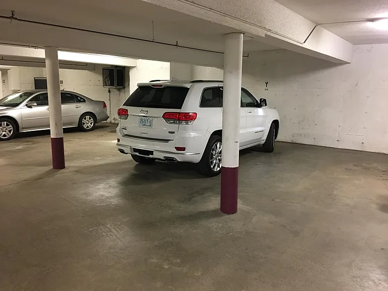 Assigned space underground parking