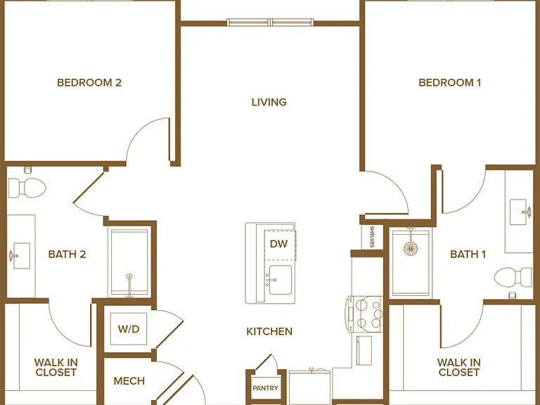 B1-A floor plan Prose on the Range