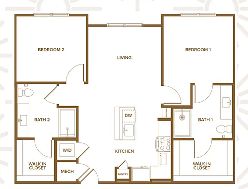 Floor plan B1-A