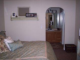Master Suite with Walk-in Closet and Bathroom