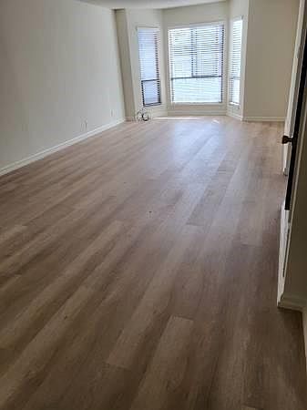 Living room and part of dining area