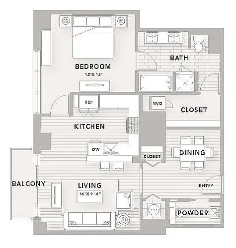 Floor plan A15