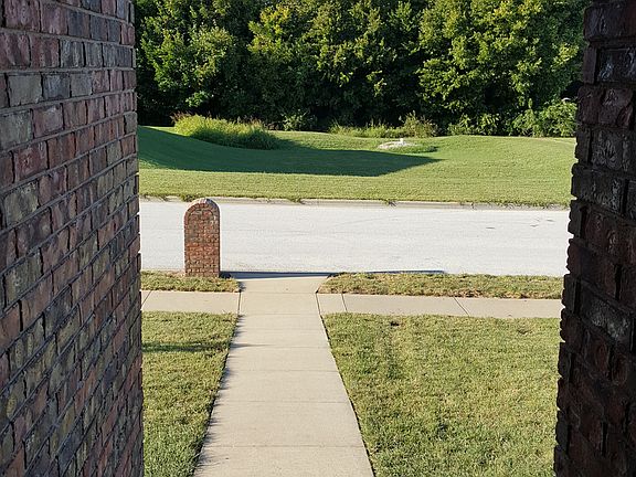 View out the front door