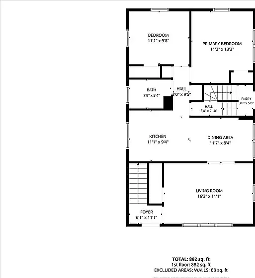 2 bed, 882 sqft, $2,600 — Photo 4