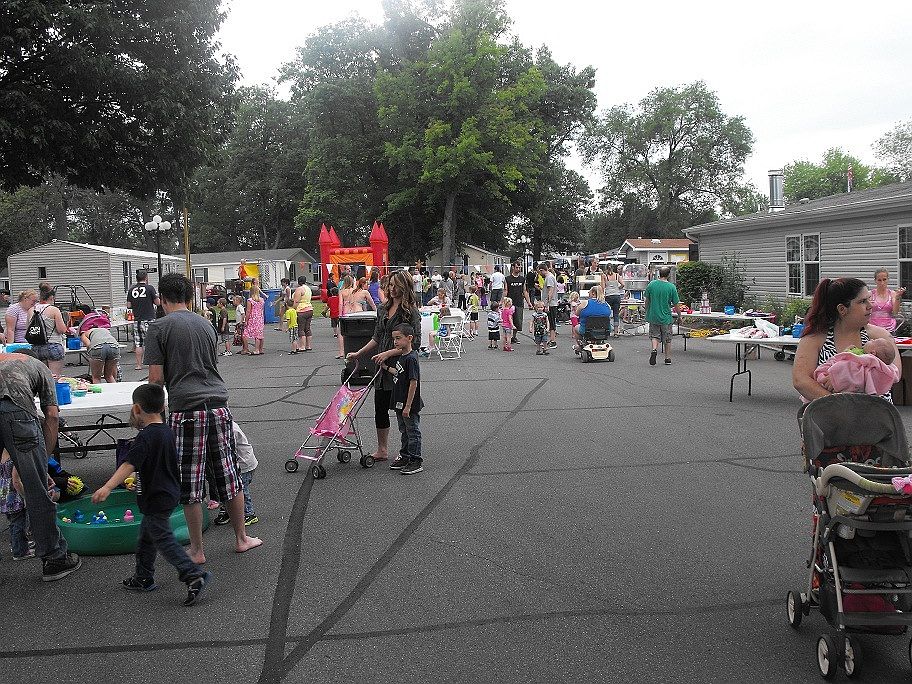 Residents at one of our communities Carnivals,