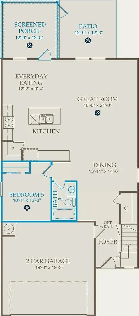 4 bed, 3.0 bath, 2400 sqft, $2,495 — Photo 3