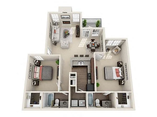 Floor plan Florence A