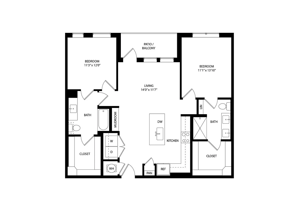 Floor plan B1