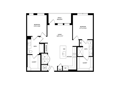 Floor plan B1