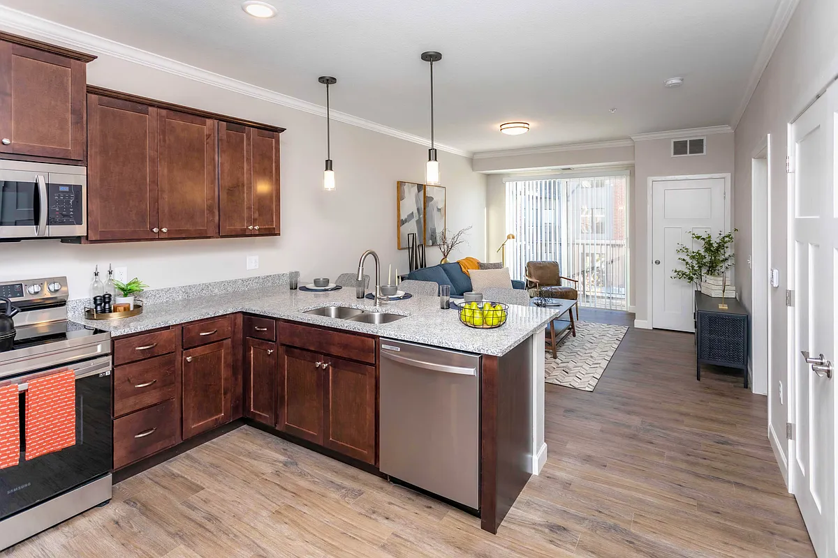Open concept floor plans - Eagan Heights Apartments