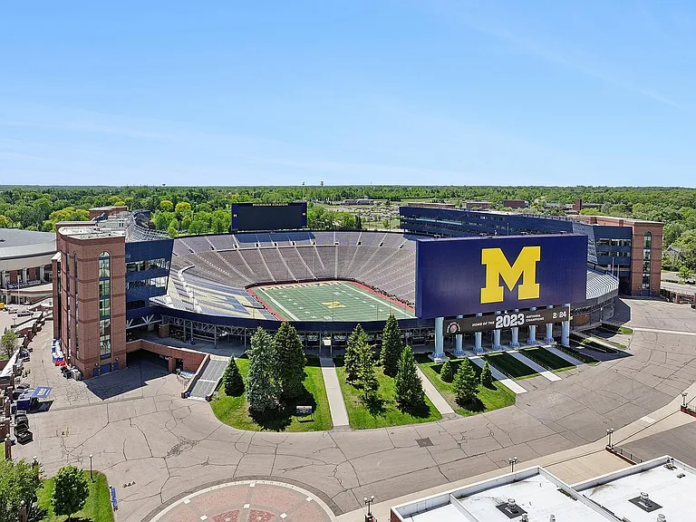 Harlan Neighbourhood Stadium Aerial View