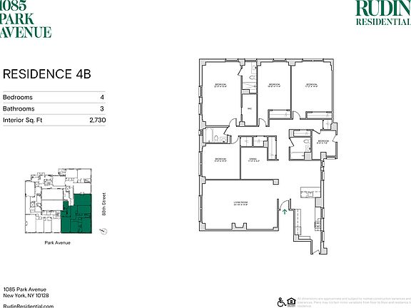 2nd image of 1085 Park Ave APT 4B