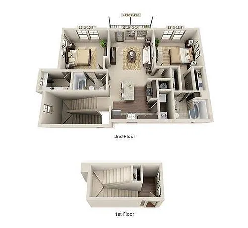 Floor plan Barrenfork