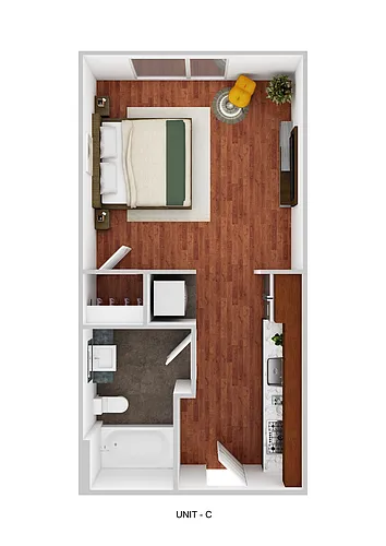 Floor plan Studio