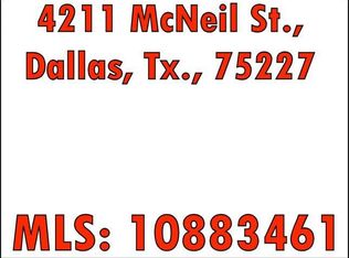 4211 McNeil St, Dallas, TX 75227