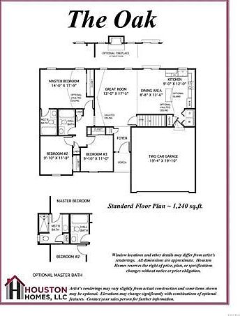 This home has expanded laundry rm, island, optional master bath, 3/4 rough in, elevation A, walk out
