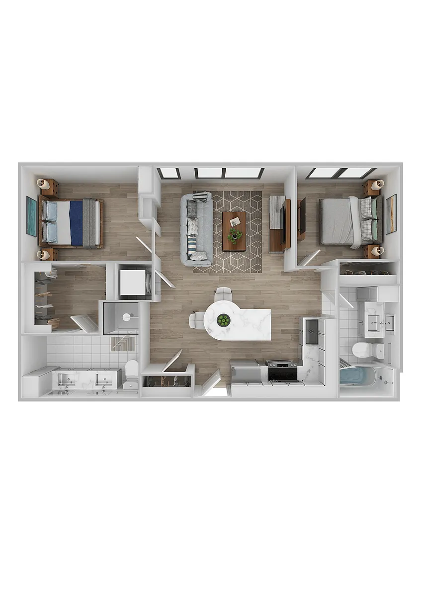 Floor plan B8