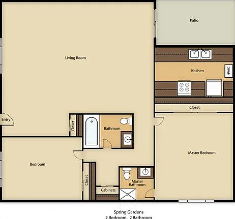 Chateau Spring Gardens Apartments — Photo 47