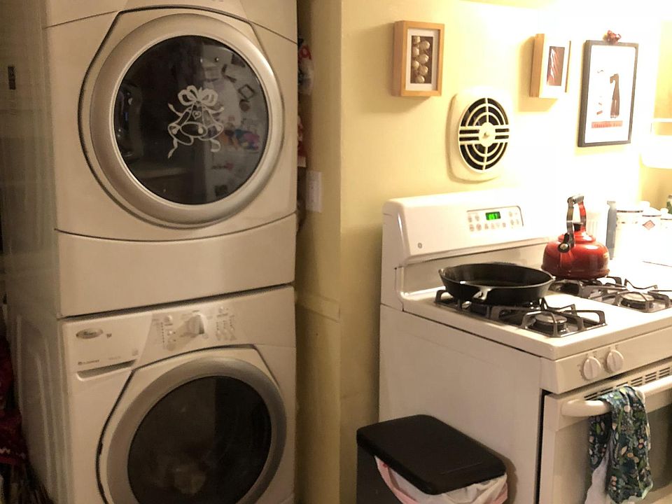 In-Unit Washer Dryer, picture before renovations