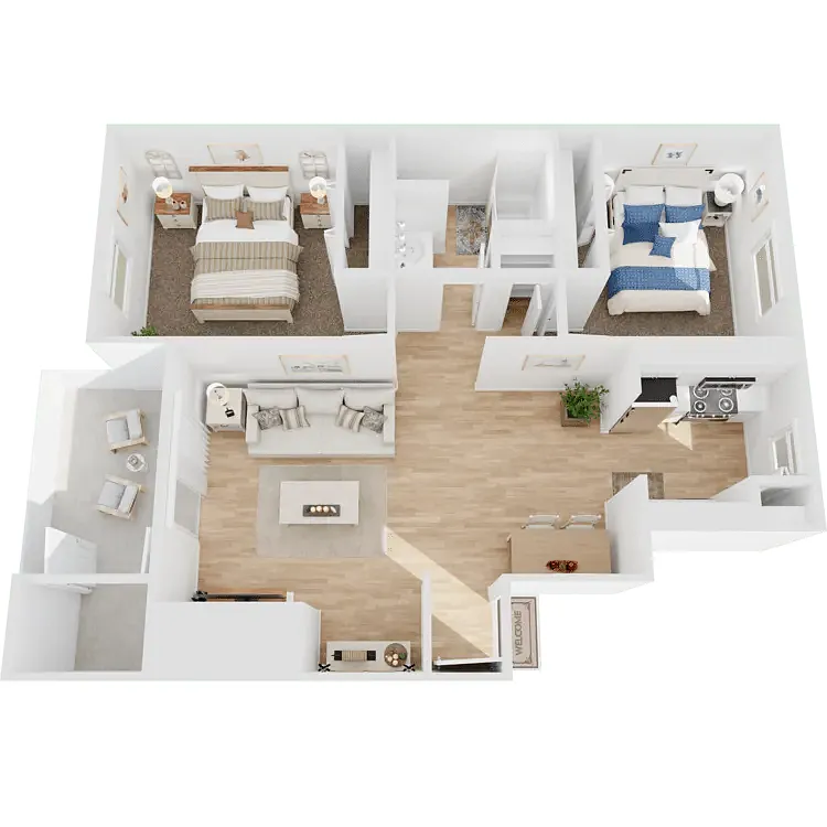 Floor plan B1